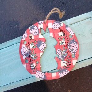 Colorful Bunny Wall Hanging for Easter